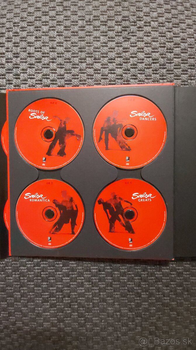 4x CD SALSA - The Rhythm and Movement of Cuba