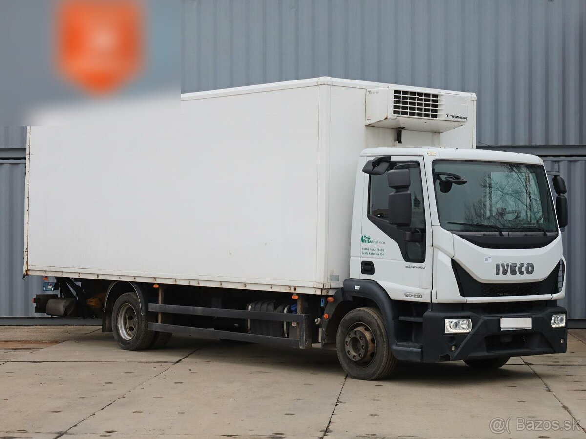 Iveco EUROCARGO 120E25, EURO 6, AGREGÁT THERMO KING V-500 MA