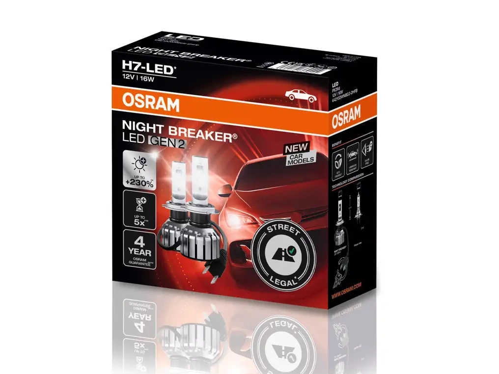 NIGHT BREAKER LED H7 jeden kus