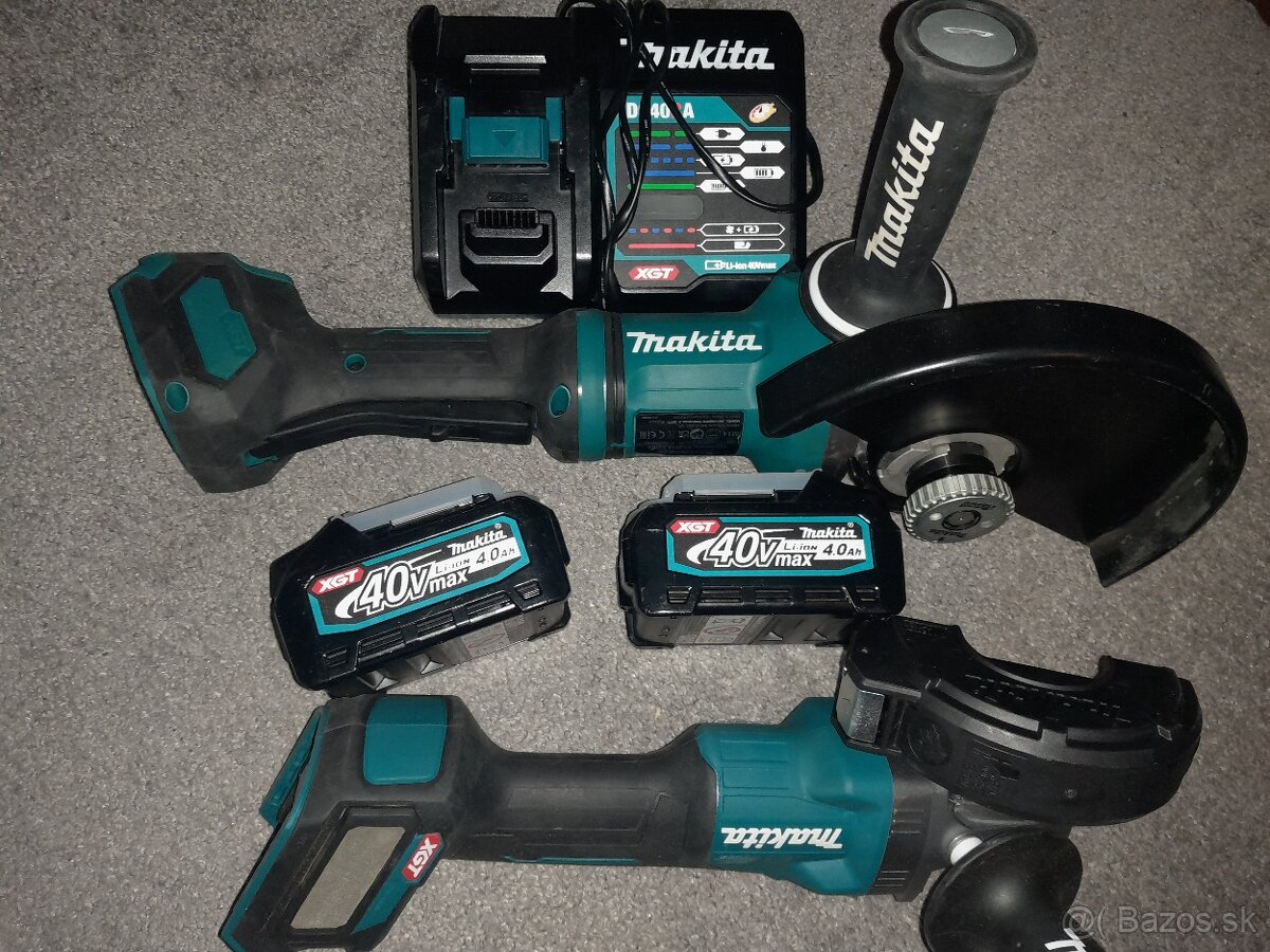 Makita  aku úhlová bruska 230mm Li-ion XGT 40V/4,0