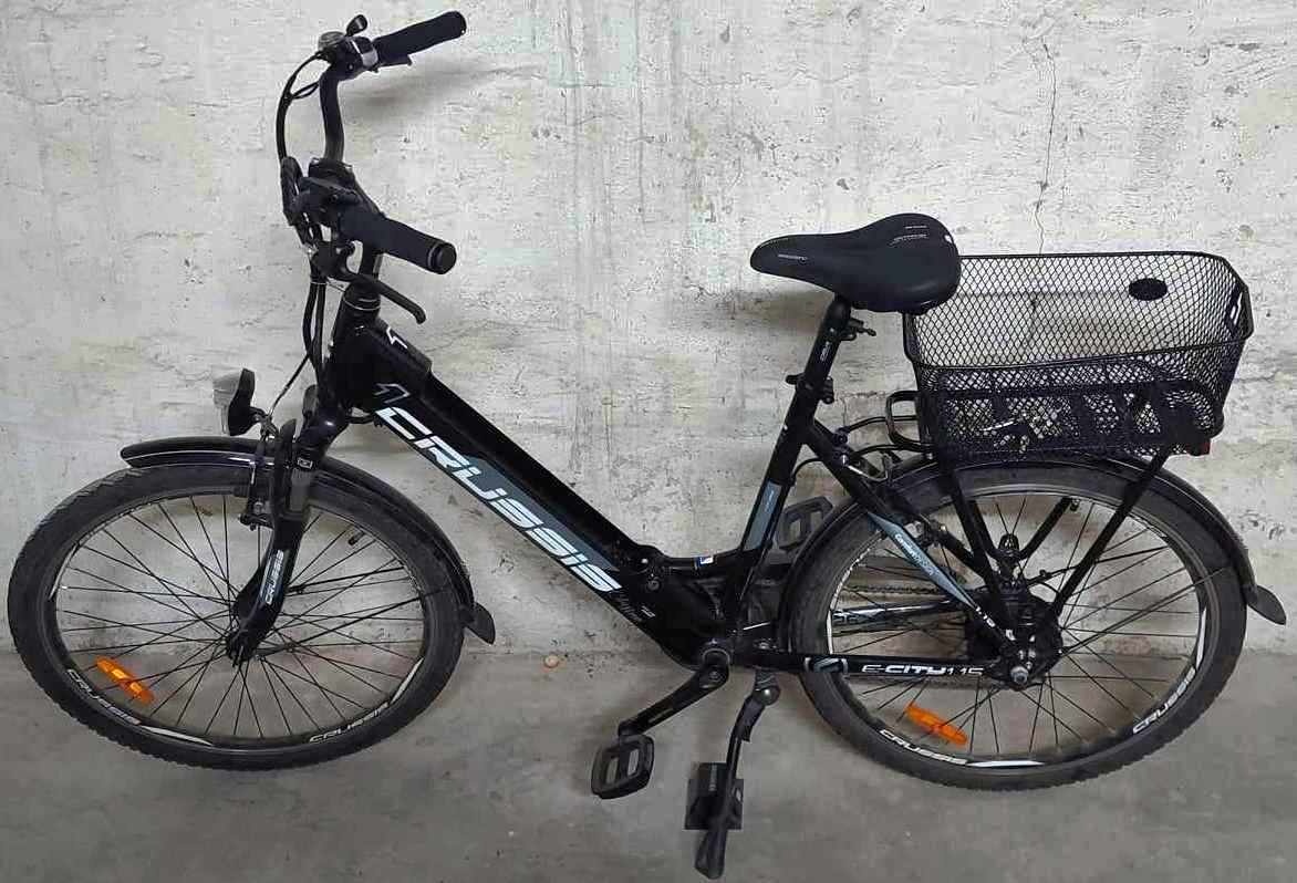 Predám 2x elektro bicykle CRUSSIS e-City 1.15 ziadna packeta