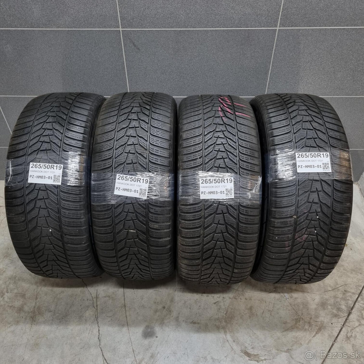 Zimné pneumatiky 265/50 R19 HANKOOK DOT1721