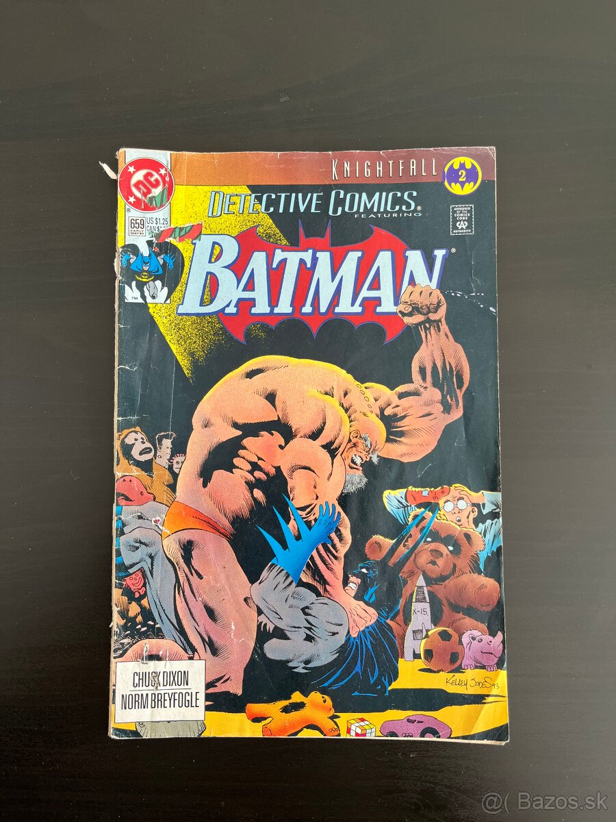 Komiks Batman (DC) - máj 1993 #659