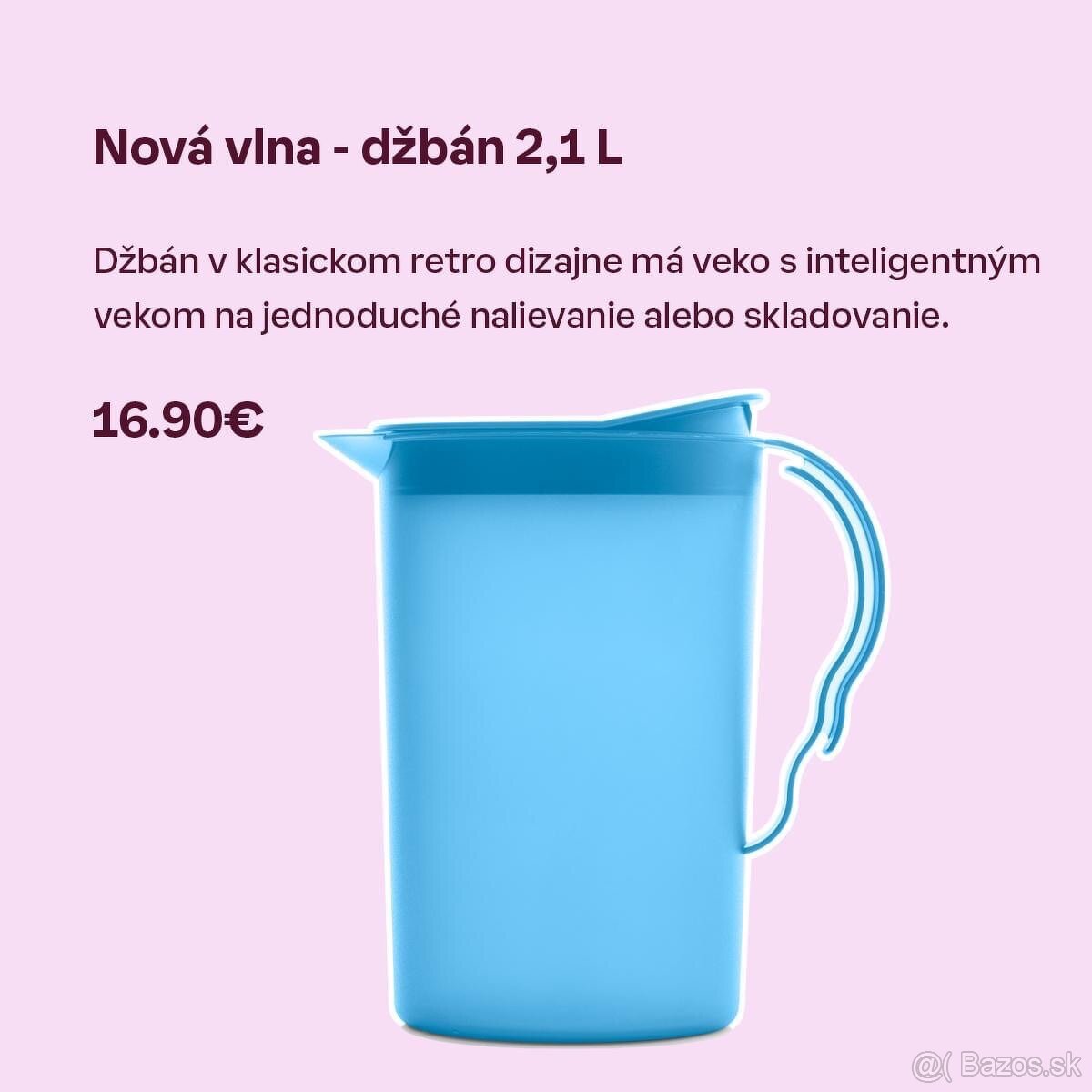 Nová vlna džbán 2.1 l Tupperware