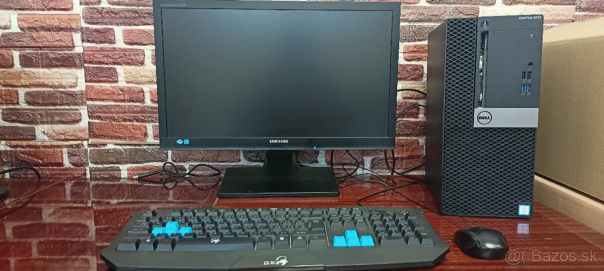 Predám komplet počítač Dell Optiplex 3040 i5-6600|16GB DDR3