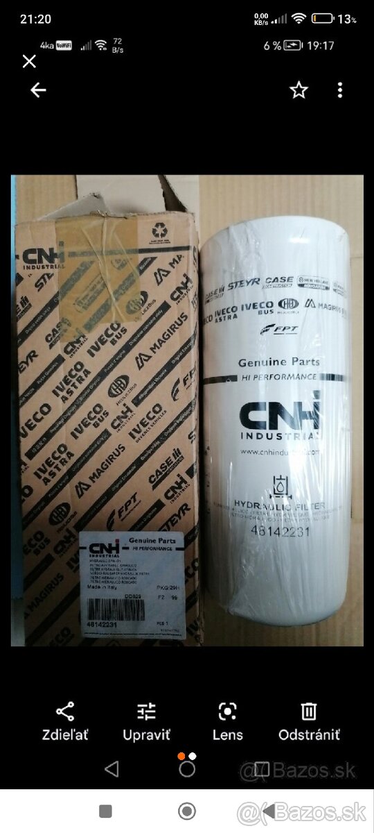 CNH filter