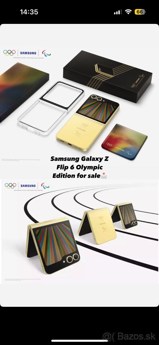 Nový Samsung Galaxy Z Flip 6 Olympic Edition