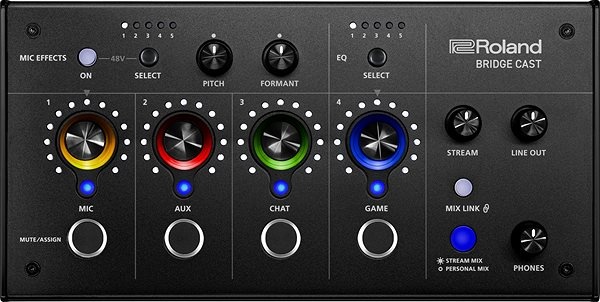 Roland BRIDGE CAST Dual-Bus Streaming/Gaming Mixer