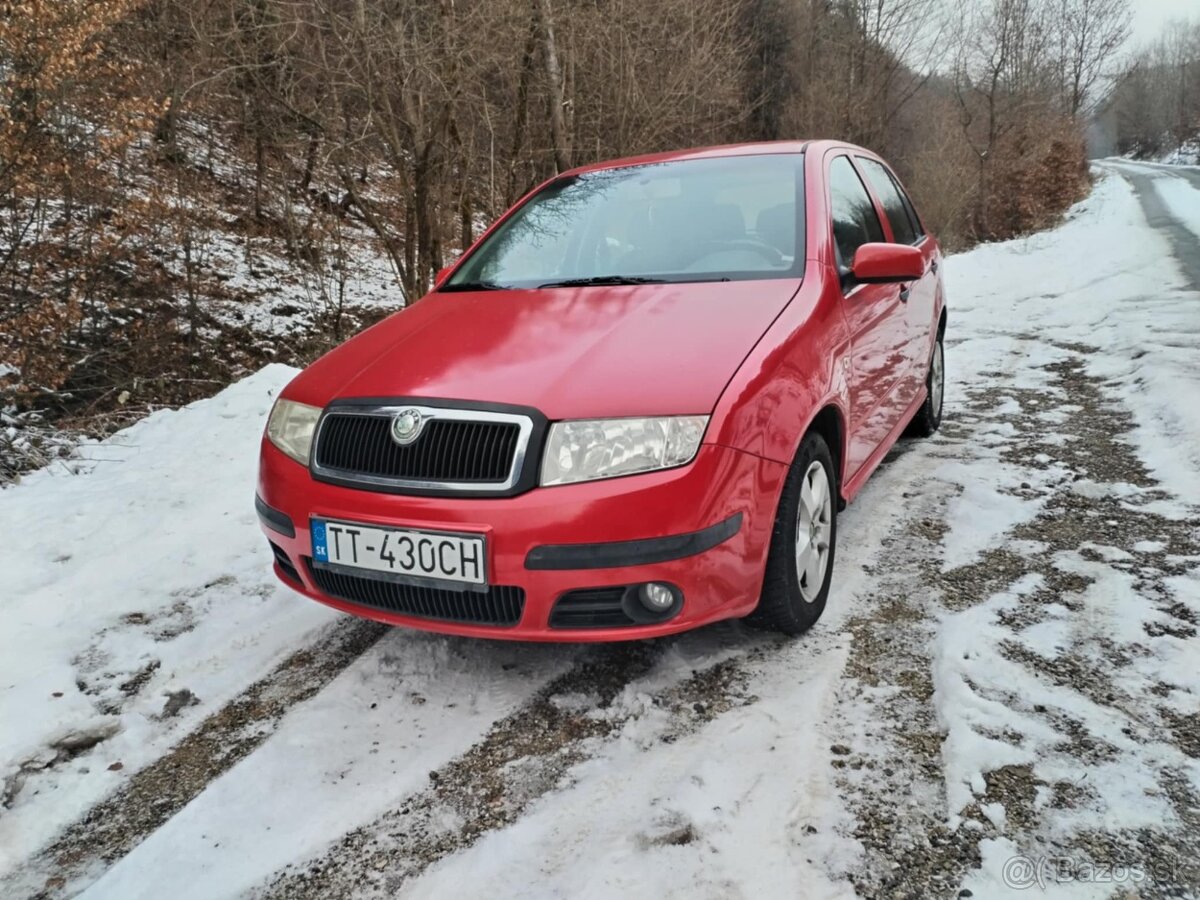 škoda fabia 1.2 htp 47kw rv 2005,elektrické okná,palubný pc