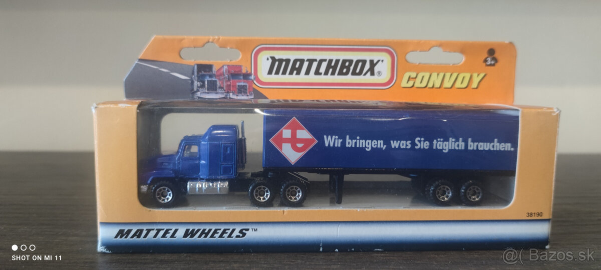 Matchbox Convoy CY 27 Mack Wir bringen, was Sie täglich brau