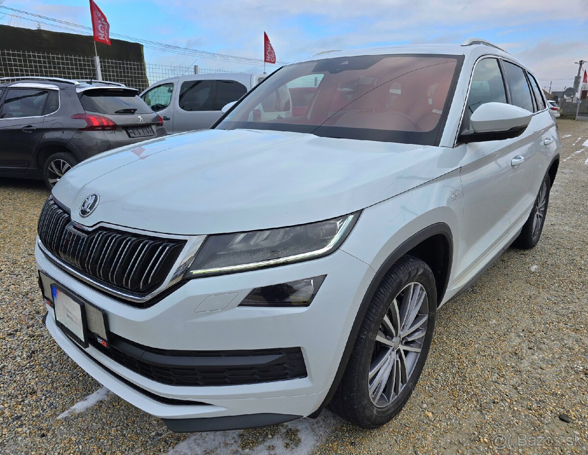 ✅️Škoda Kodiaq L&K 4x4 2.0.TDI 147kw,2021,Webasto,Ťažné✅️