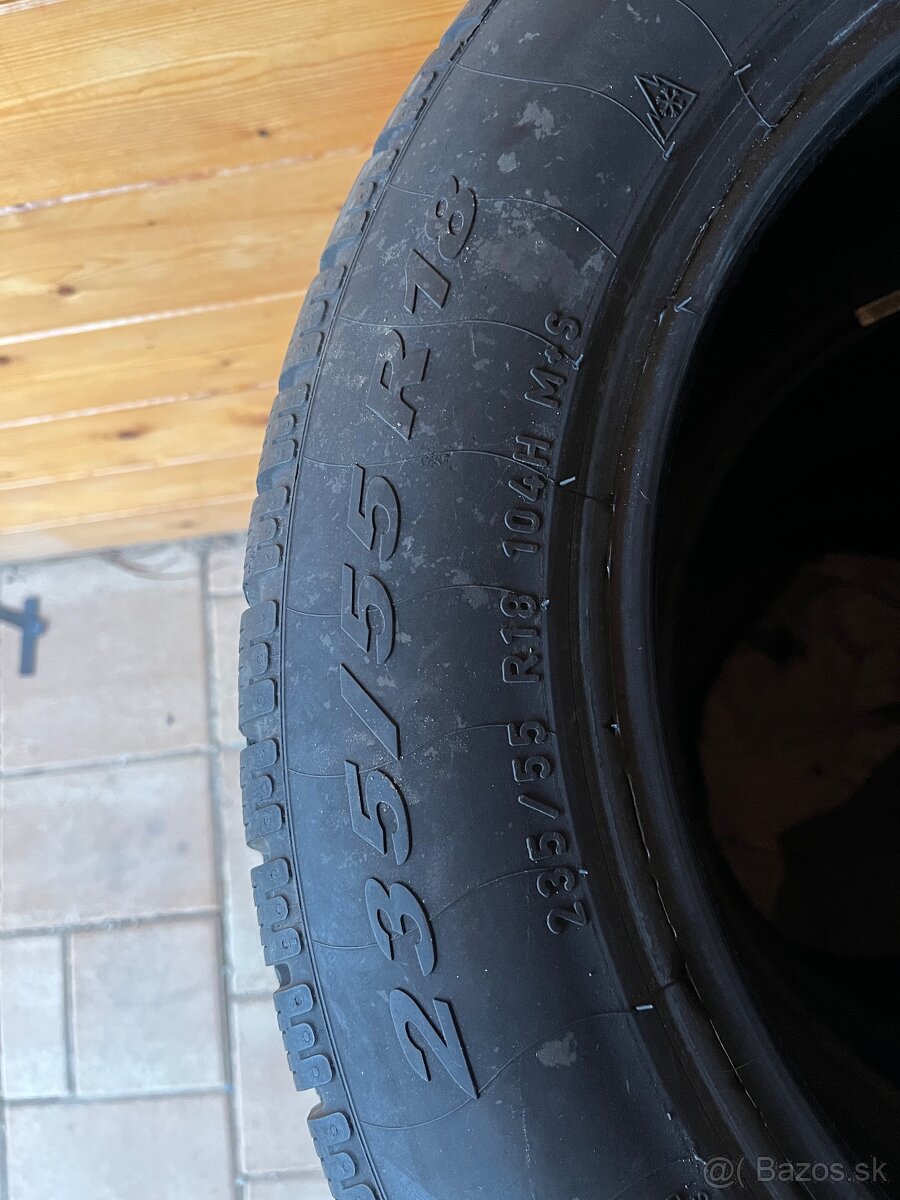 Zimné gumy Pirelli 235/55 R18