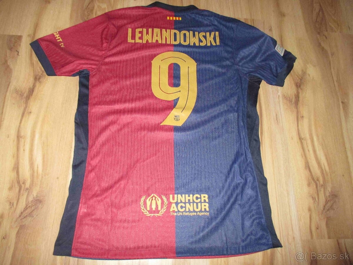 futbalový dres FC Barcelona 24/25 Lewandowski LM