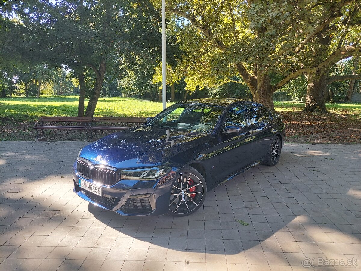 BMW 540d mHEV xDrive A/T M Sport v záruke a s odpočtom DPH.