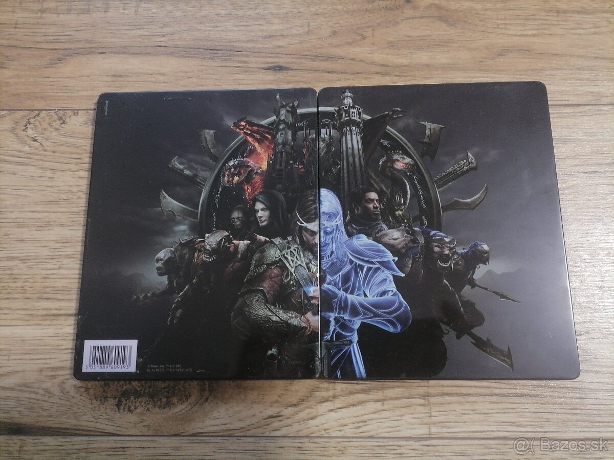 Shadow of war steelbook edition PS4