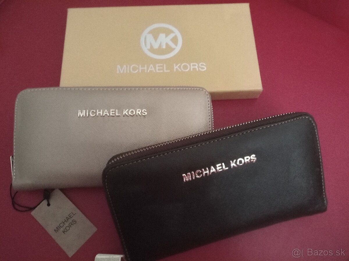 MICHAEL KORS, GUESS, LAGERFELD(tričko, čiapky, peňaženky)