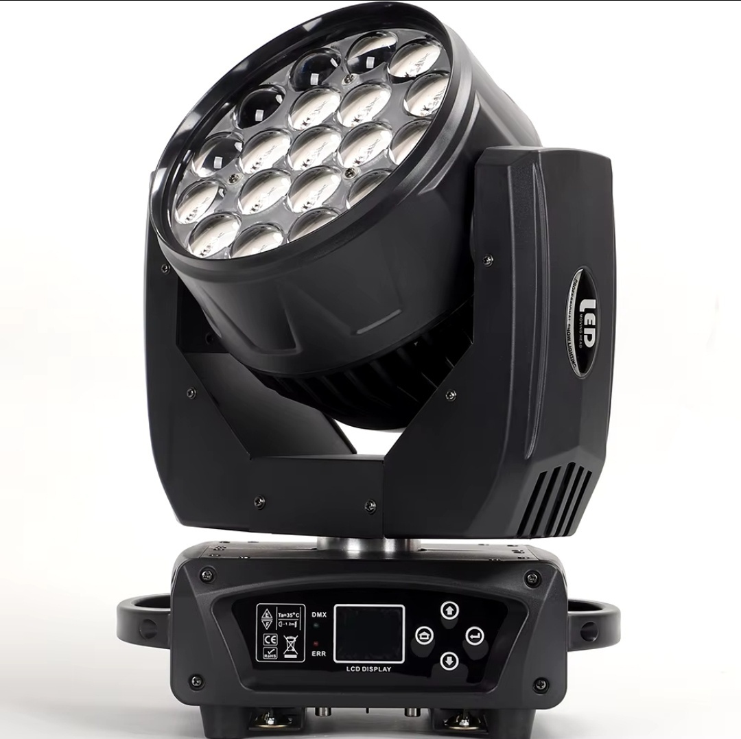 Led Wash 19x15W Zoom + Case