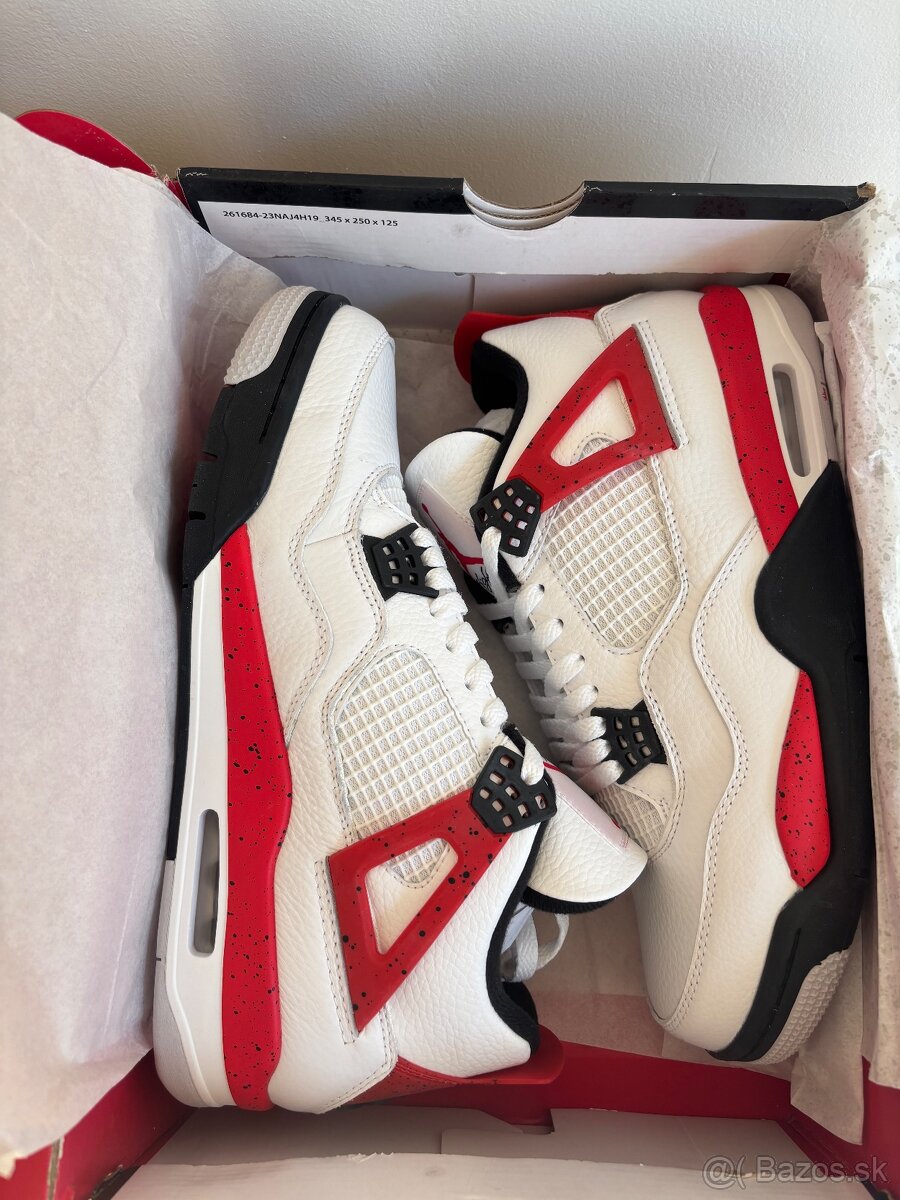 Air jordan 4 red cement