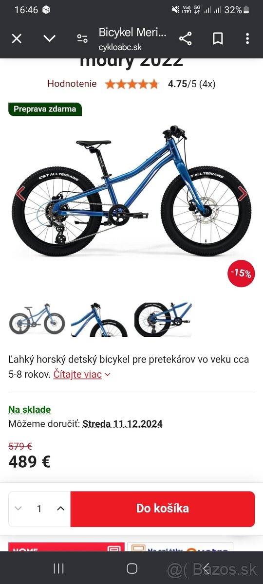 Merida matts po jednom dieťati ako nový  s príslušenstvom