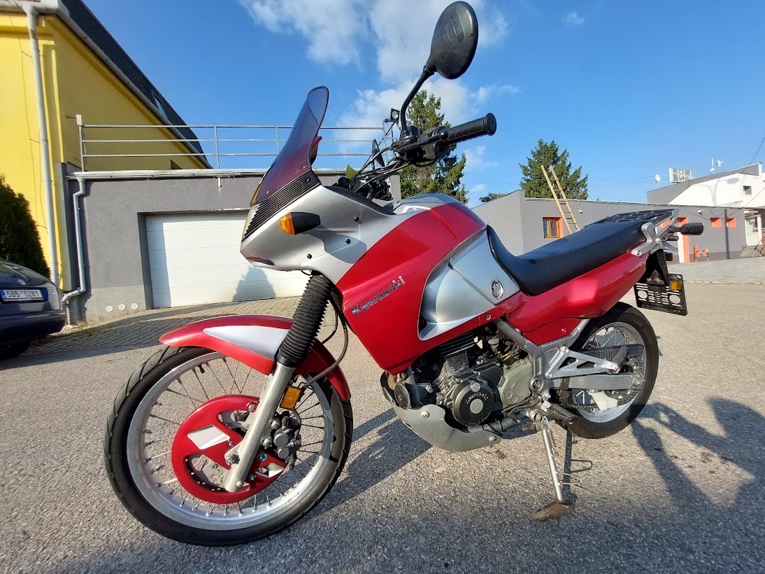 1992 KAWASAKI KLE 500 30 kW naj. 42000 km řidičák A2