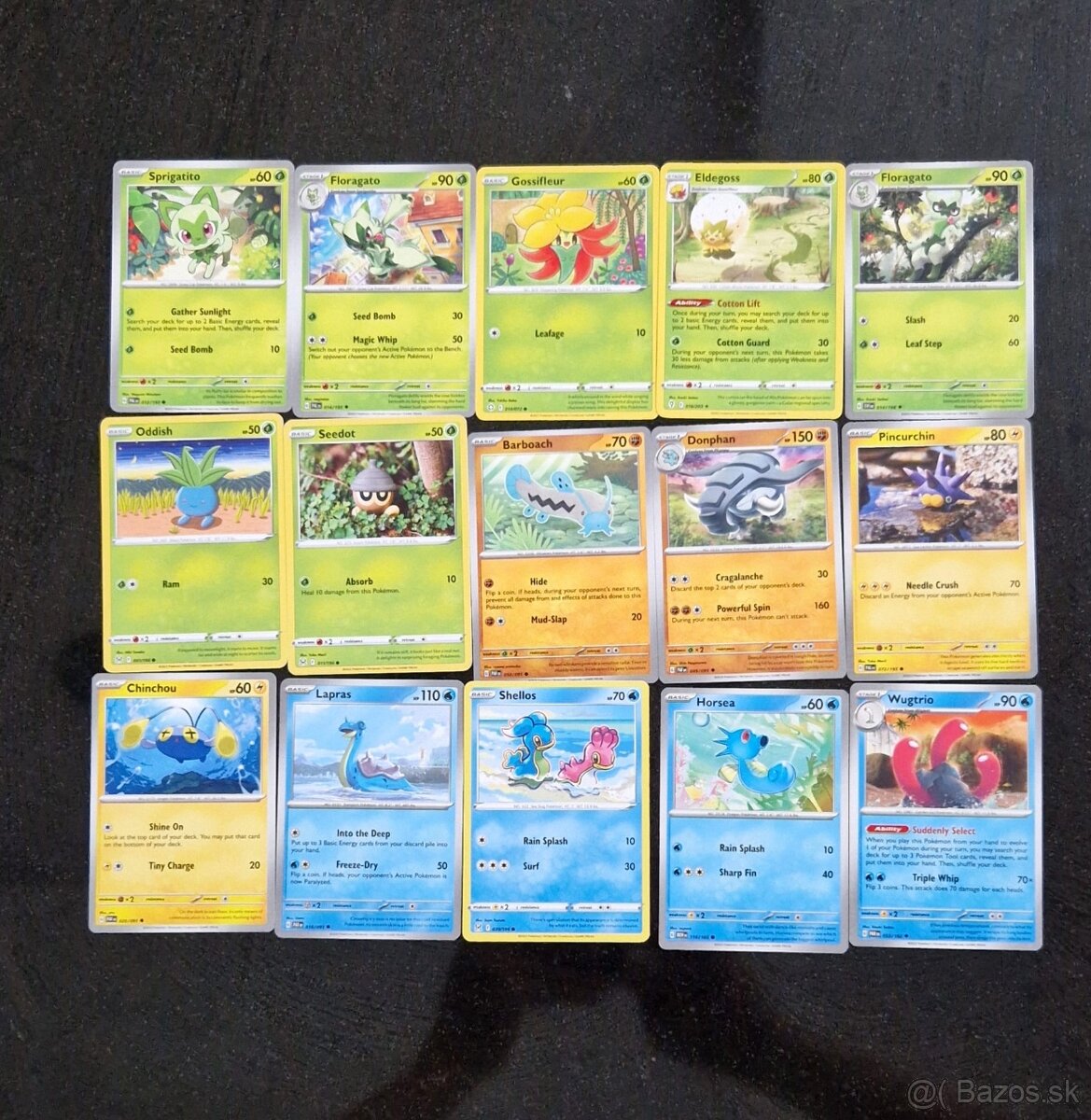 Pokemon karty original 100 ks balik