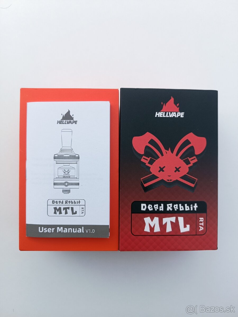 Nový atomizér Hellvape Dead Rabbit MTL