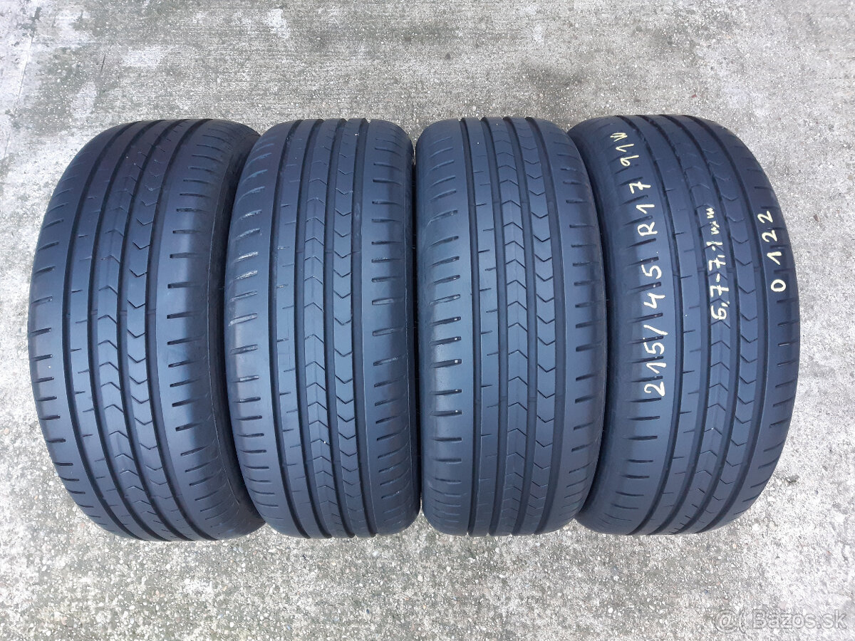 215/45 R17  -letné