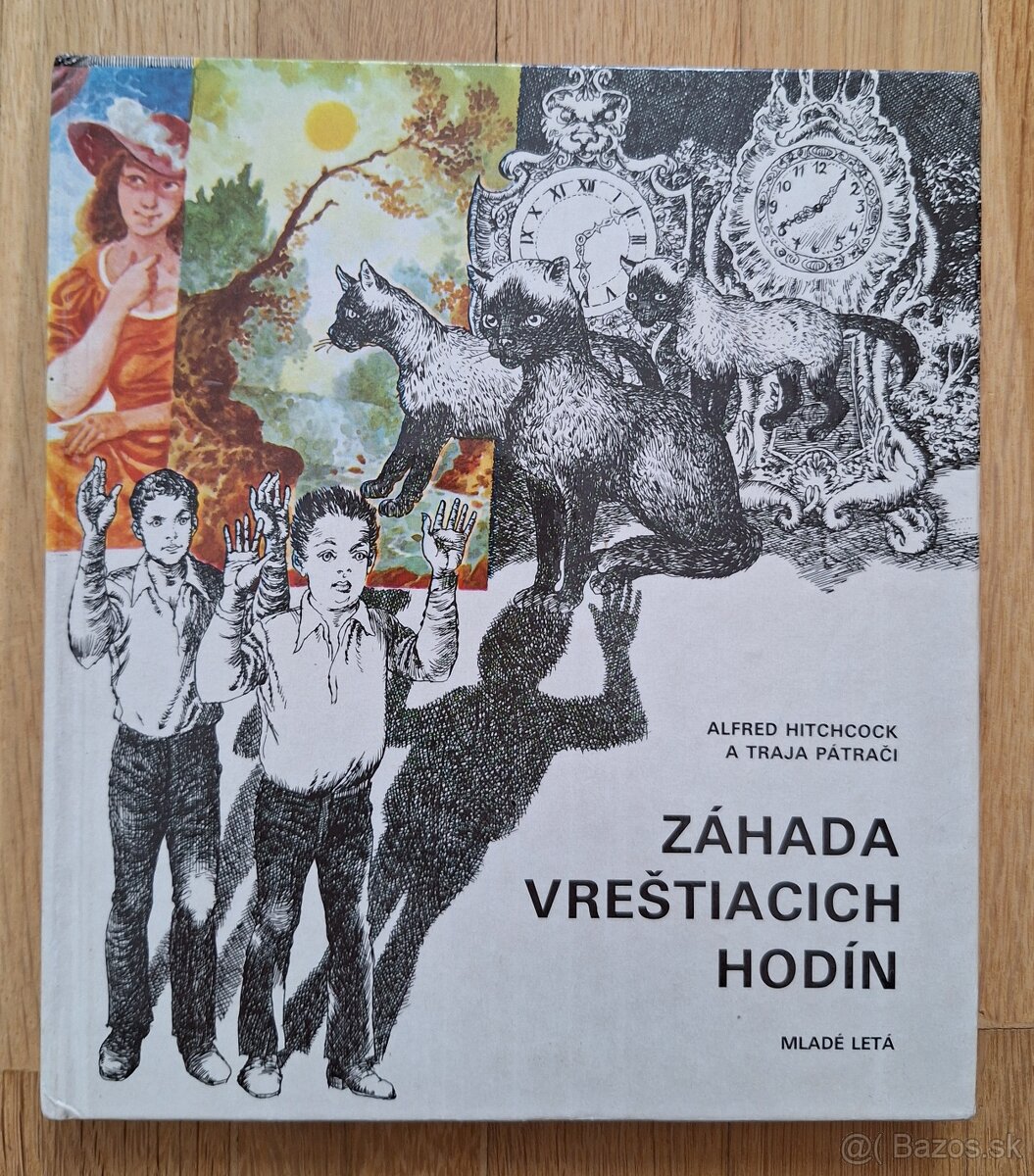 Traja patraci - Zahada vrestiacich hodin