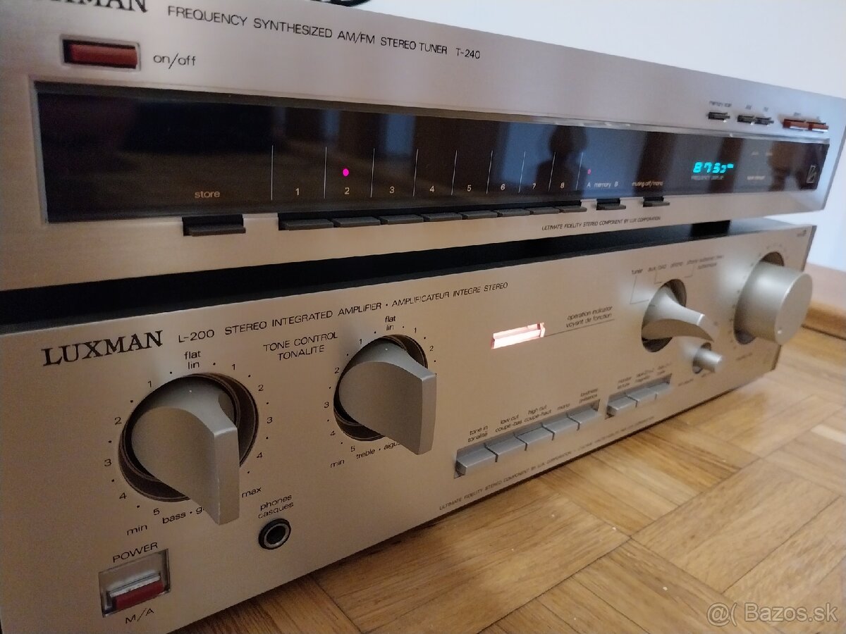 LUXMAN L-200 + T-240 rok 1982-1985 JAPAN