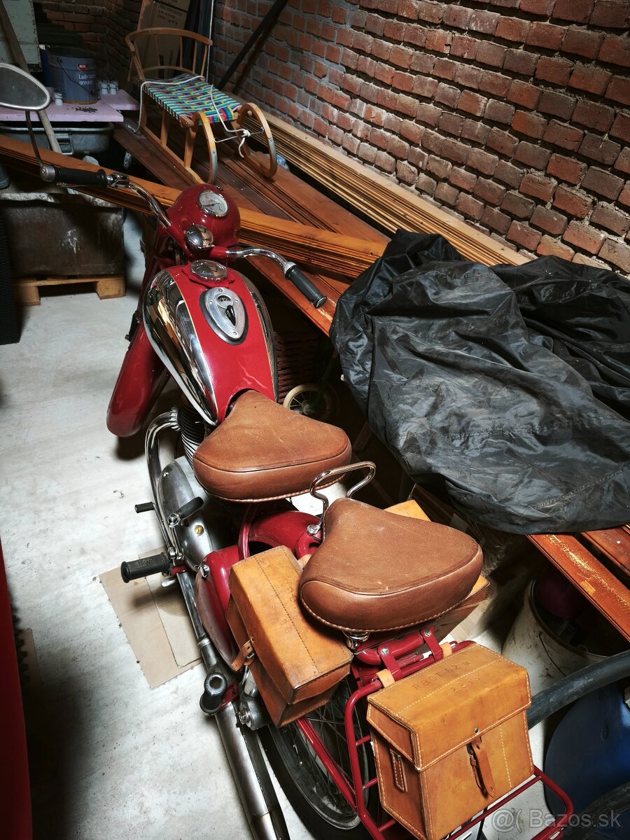 Predám Jawa Perak 250ccm r.1950 s TP