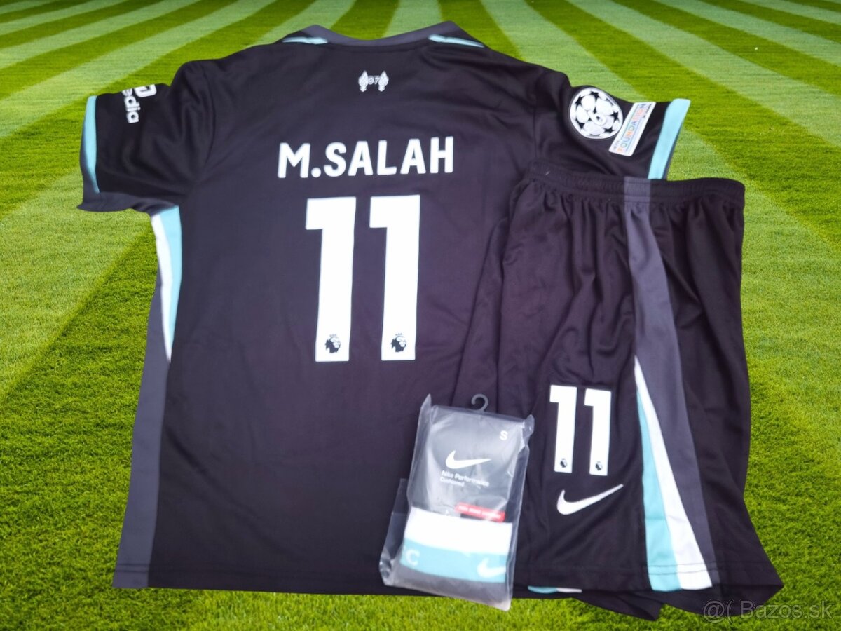 dres SALAH Liverpool FC čierna edícia 24/25 -