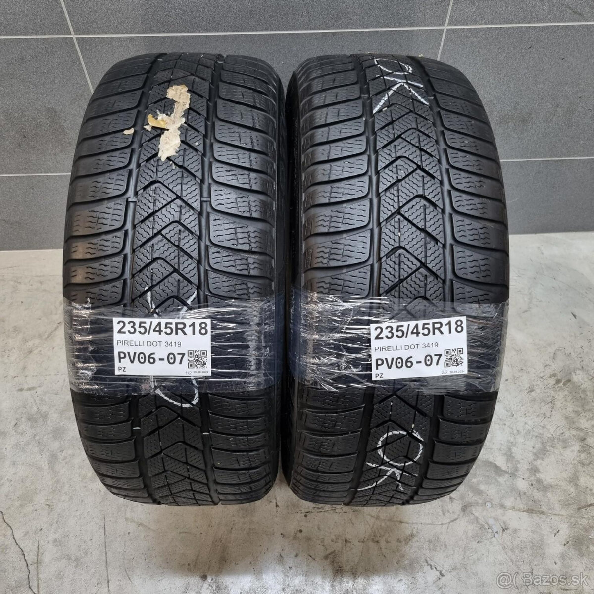 Zimné pneumatiky 235/45 R18 PIRELLI DOT3419