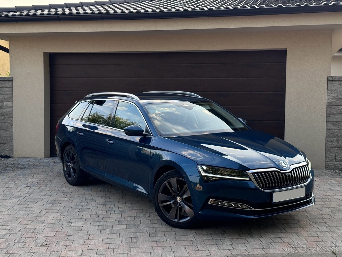 Škoda Superb, Lava Blue, 2.0 TDI, DSG, VIRTUAL, Matrix LED