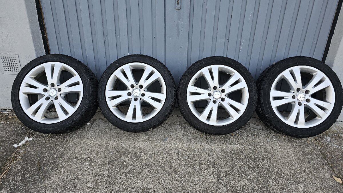 Originál Mercedes C disky 5x112 R17 ET47, 225/45 r17