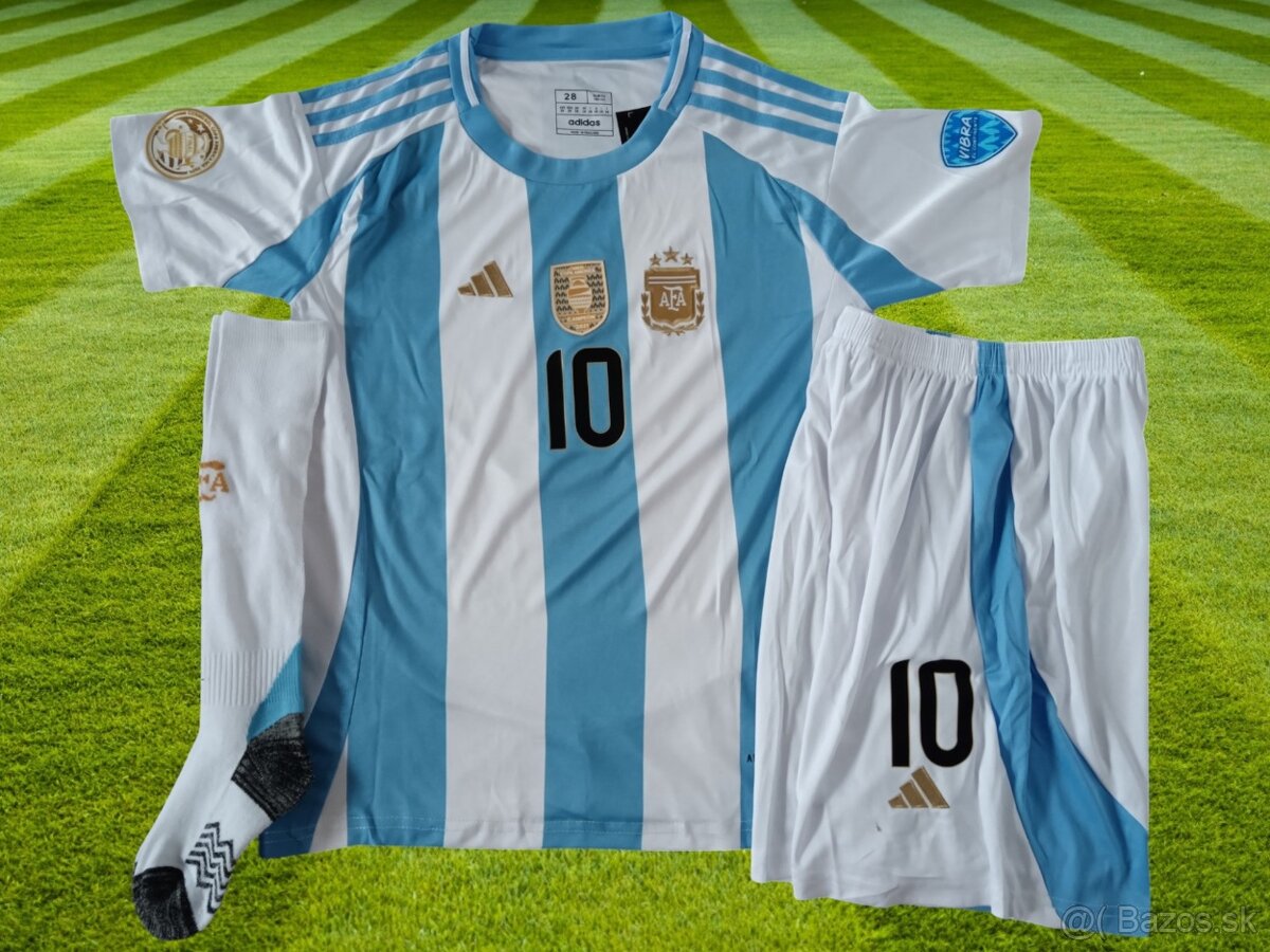 dres MESSI Argentína Copa America 24/25 155-165cm