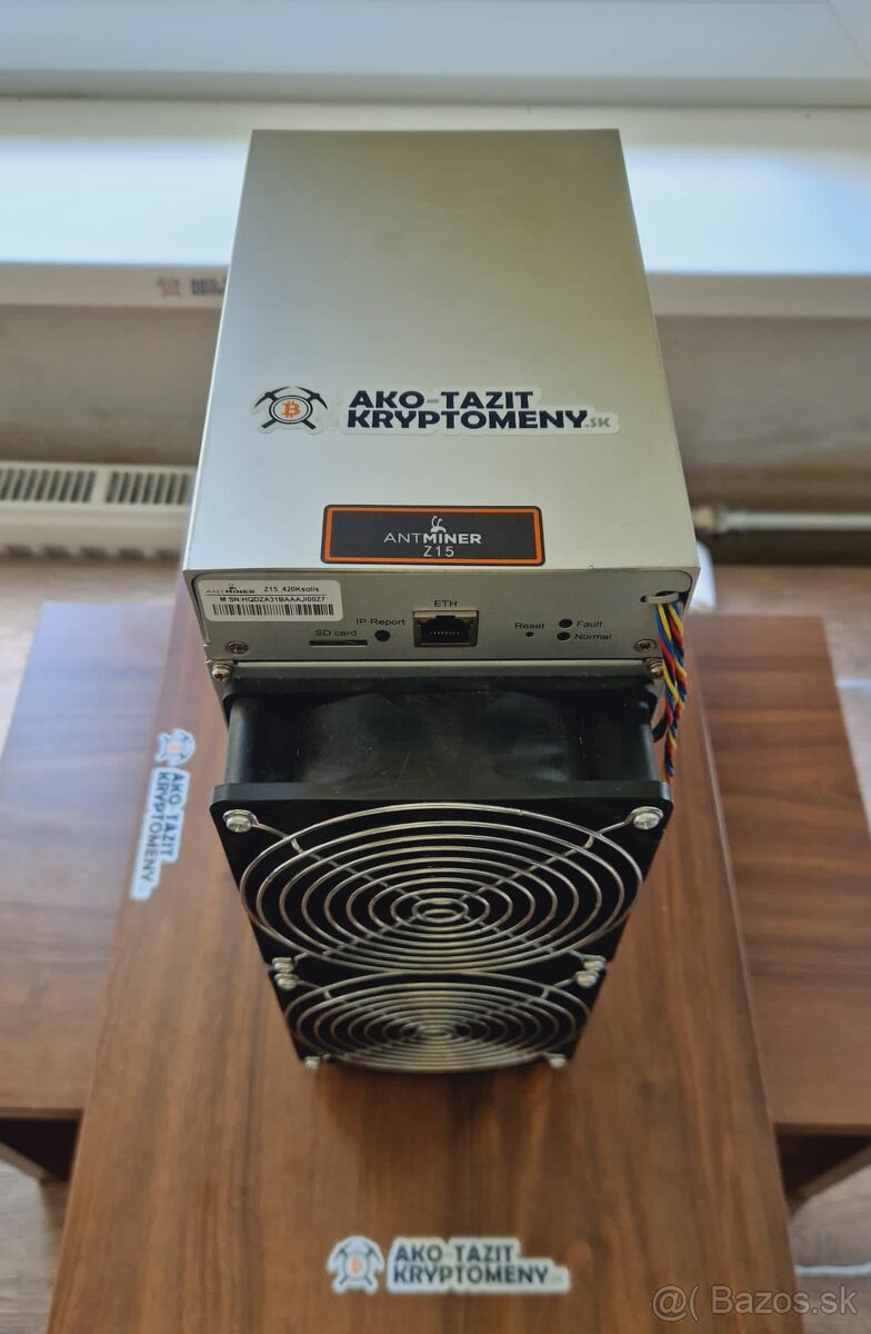 Asic Ant_miner 1/3 Z15 (145 Ksol/s) BITMAIN - ťažba Zcash