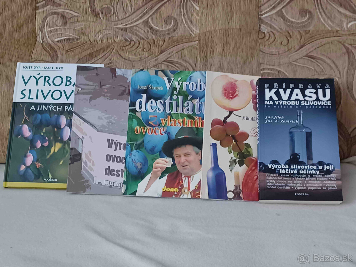 Kniha o výrobe slivovice, destilátov, páleniek - úplne nové