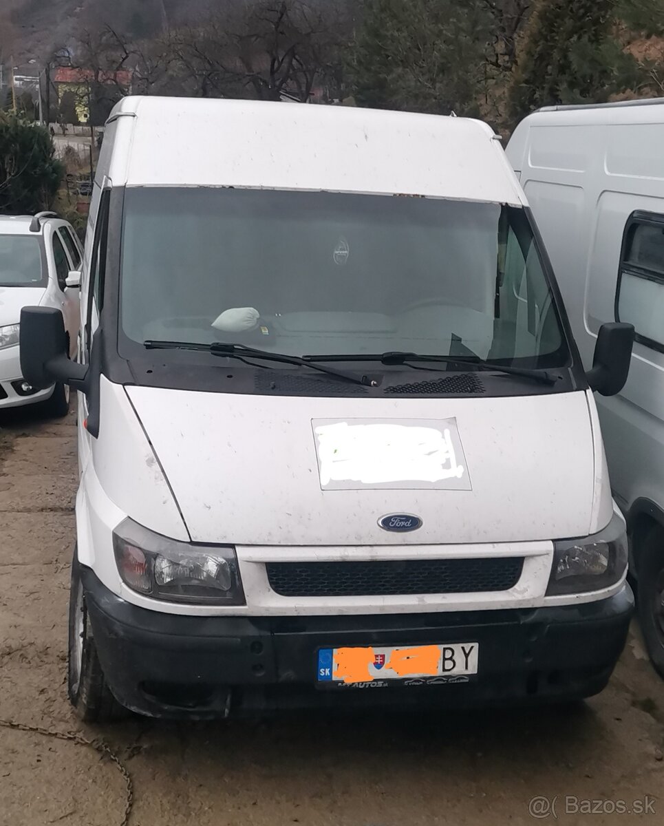 Ford Transit 2.4TDCi 64kW 6miest 6 miestny jeden z poslednýc