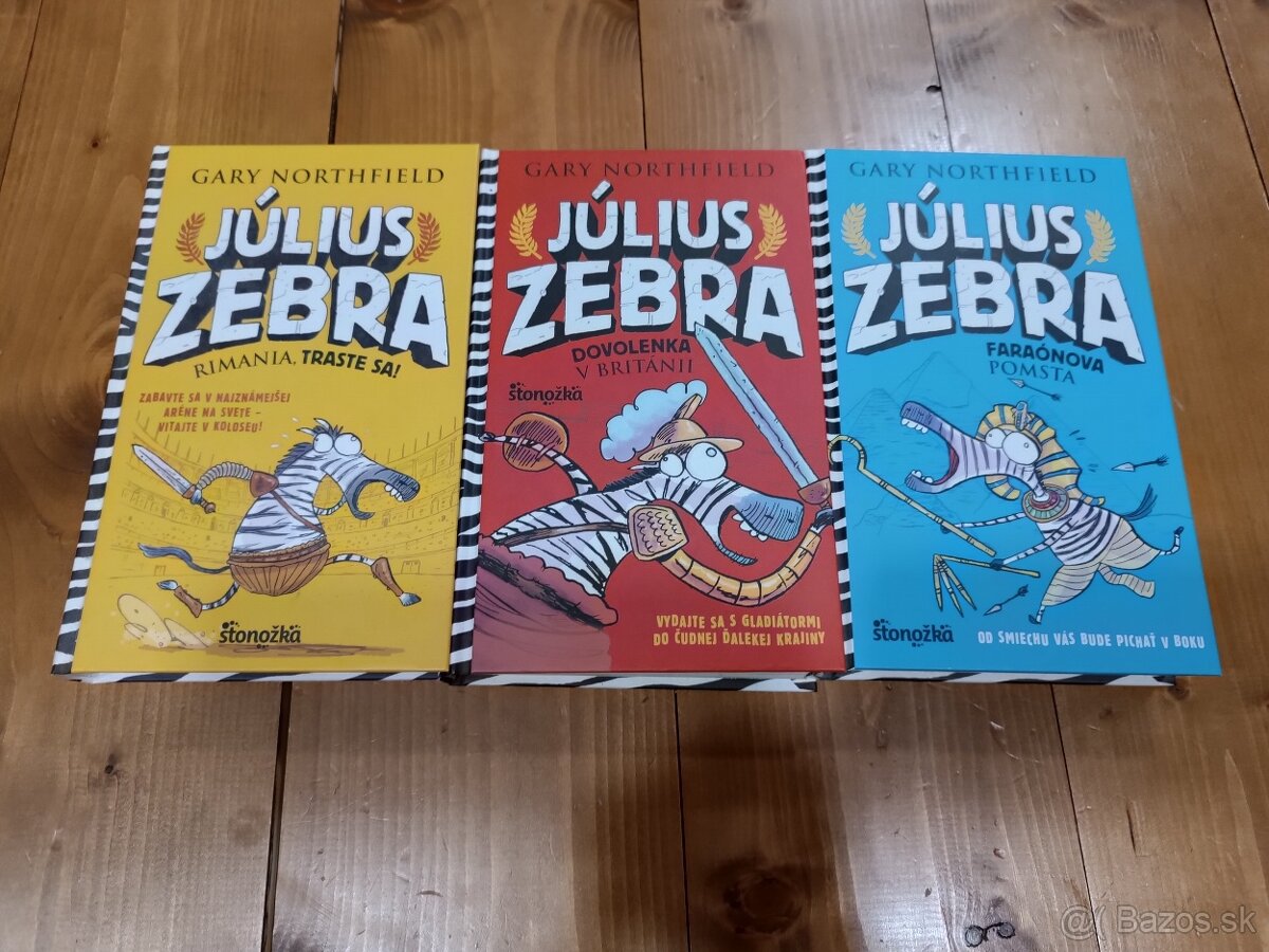 Kniha Július Zebra 1-3