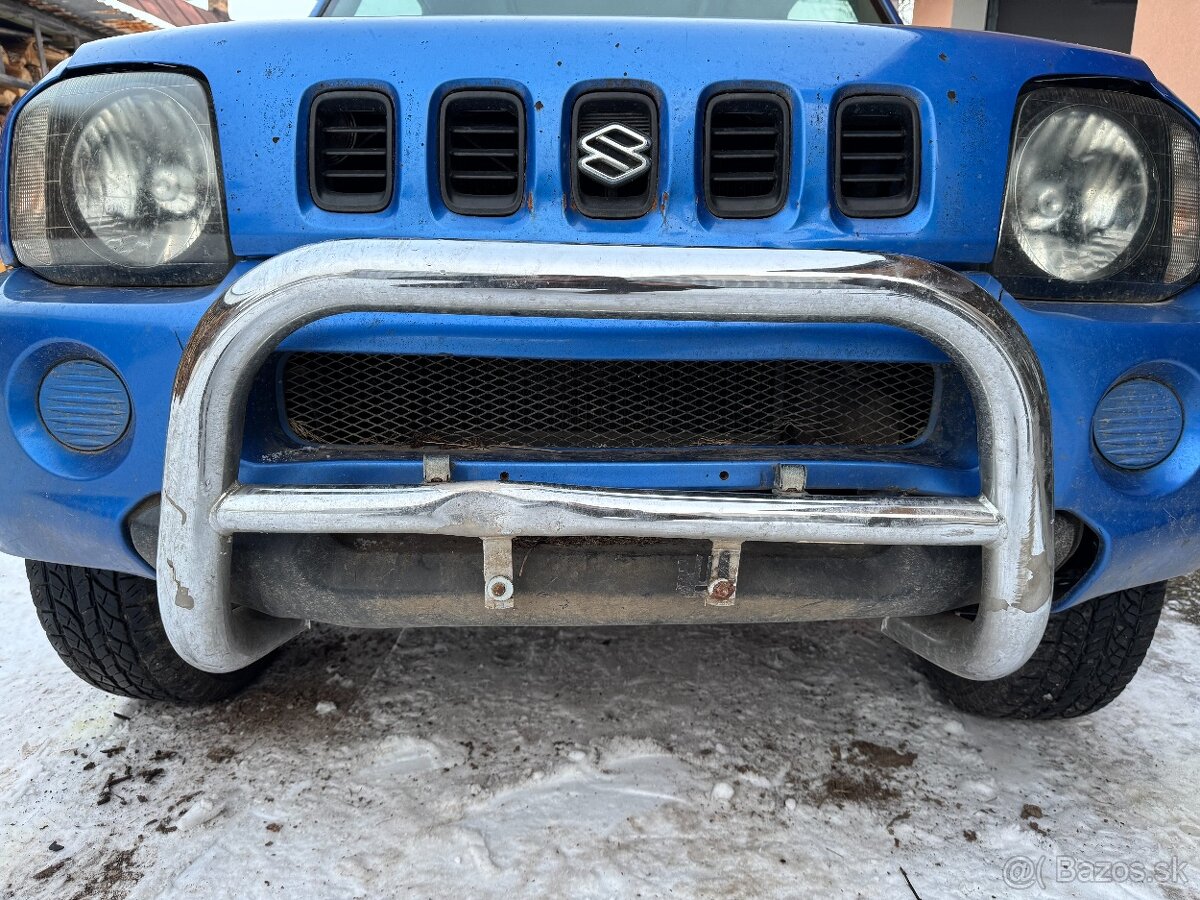 Suzuki Jimny predný nerezový rám