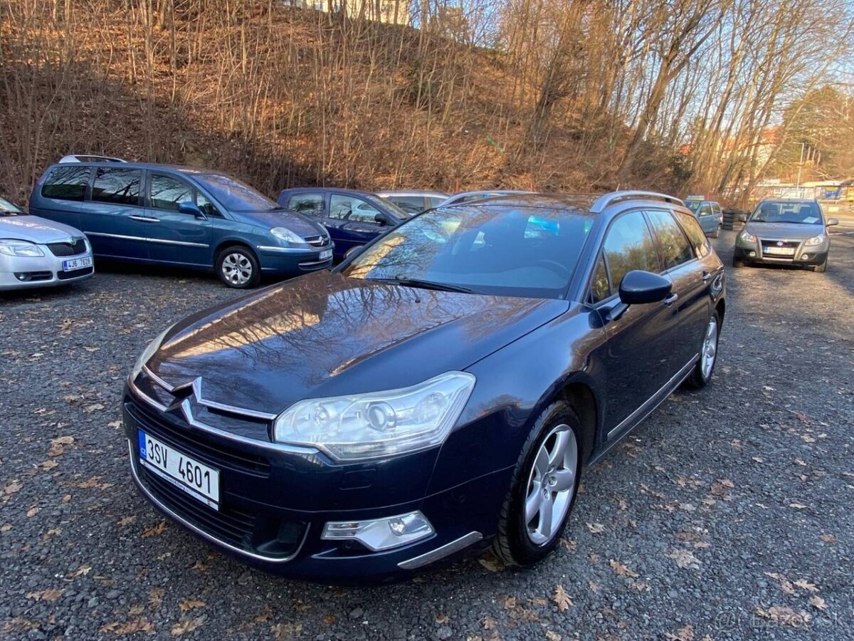 Citroen C5 Combi 2.0HDI 100kW automat WEBASTO klima tažné xe