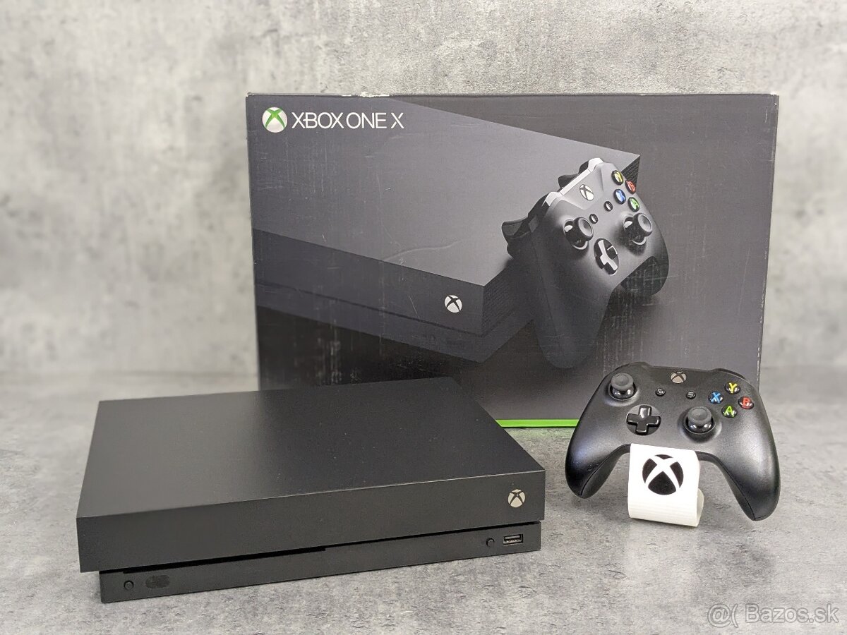 Xbox One X 1TB, 1 ovládač