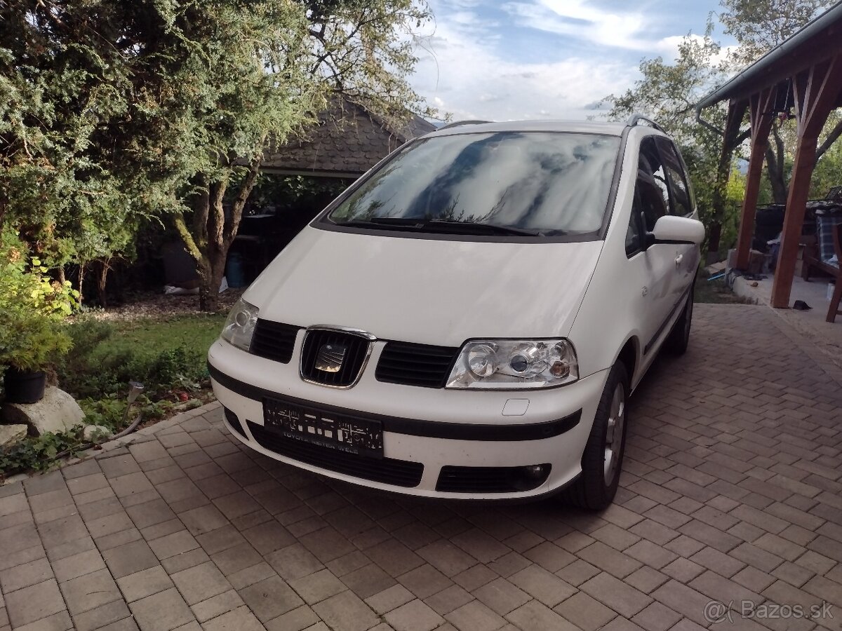 SEAT ALHAMBRA 1.9 TDI 4X4 MOD ROK 2005 7 MIETNA