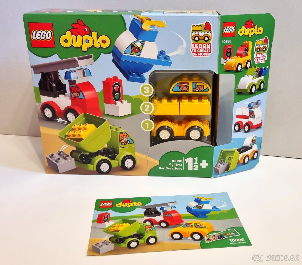 LEGO Duplo - Moje prvé výtvory vozidiel