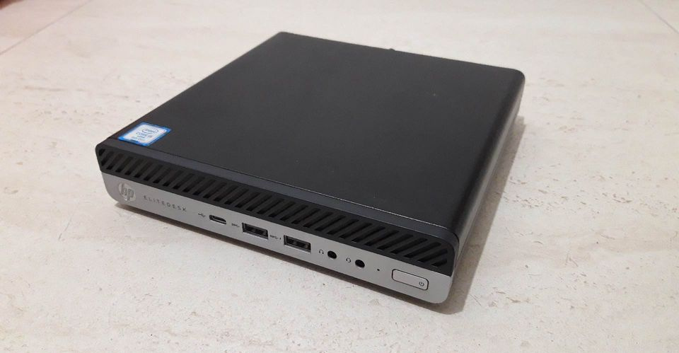 HP EliteDesk 800 G4 mini desktop PC