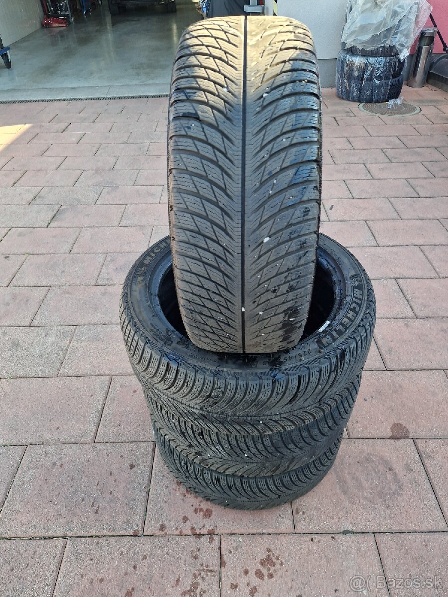 Michelin pilot Alpin 5 225/45r18 zimna sada