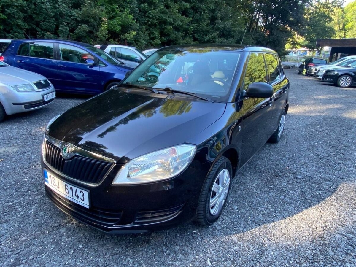 Škoda Fabia 1.2TSI 63kW klimatizace ABS 2010 261tkm ČR