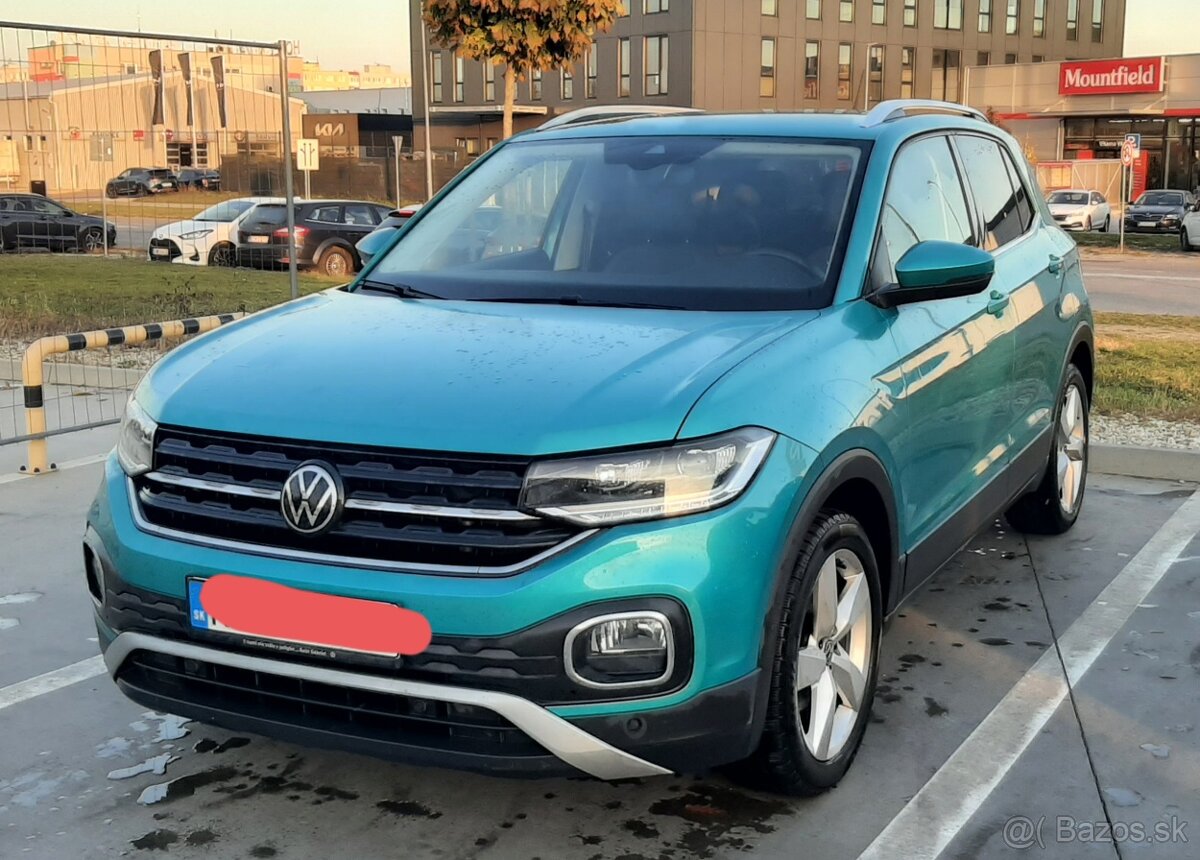 Predám VW T-Cross 1.5 TSI, 7stup. DSG (r. 2022)