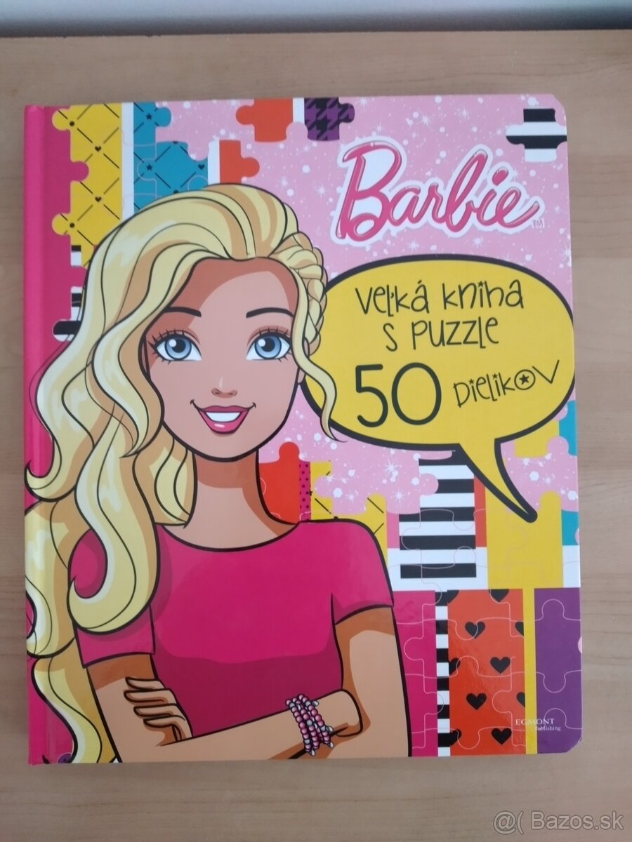 Puzzle kniha Barbie