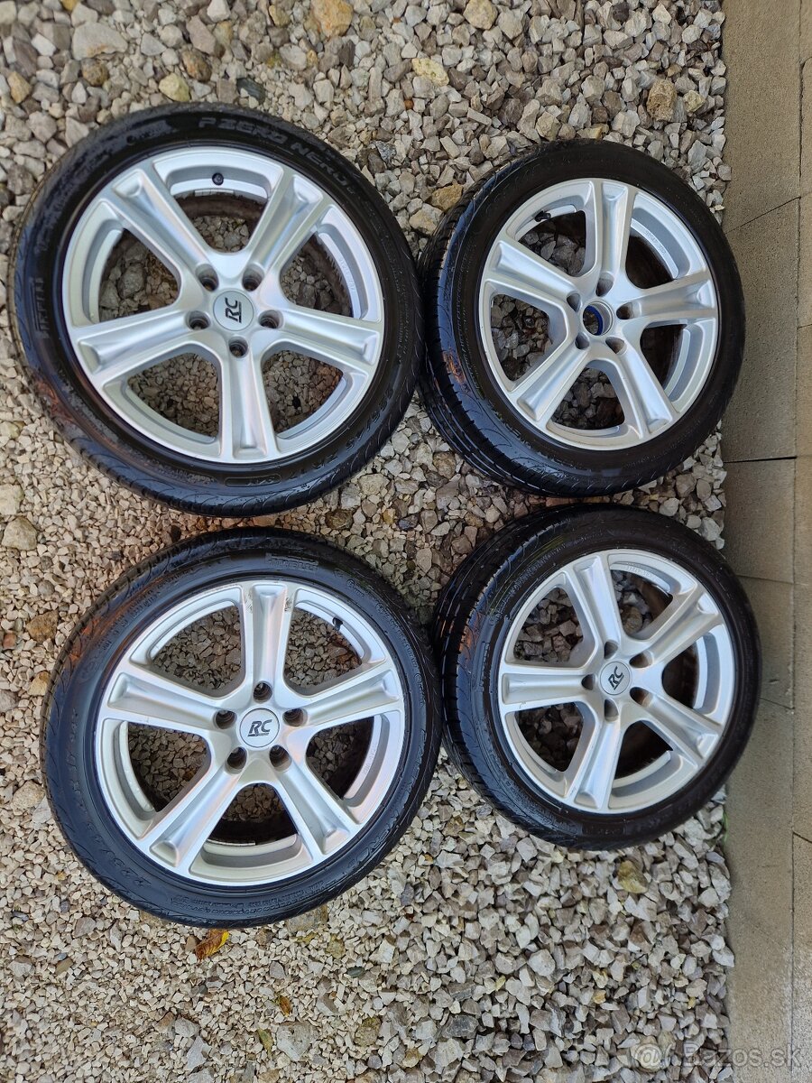 Alu disky s pneu 225/45 ZR 17 5x112